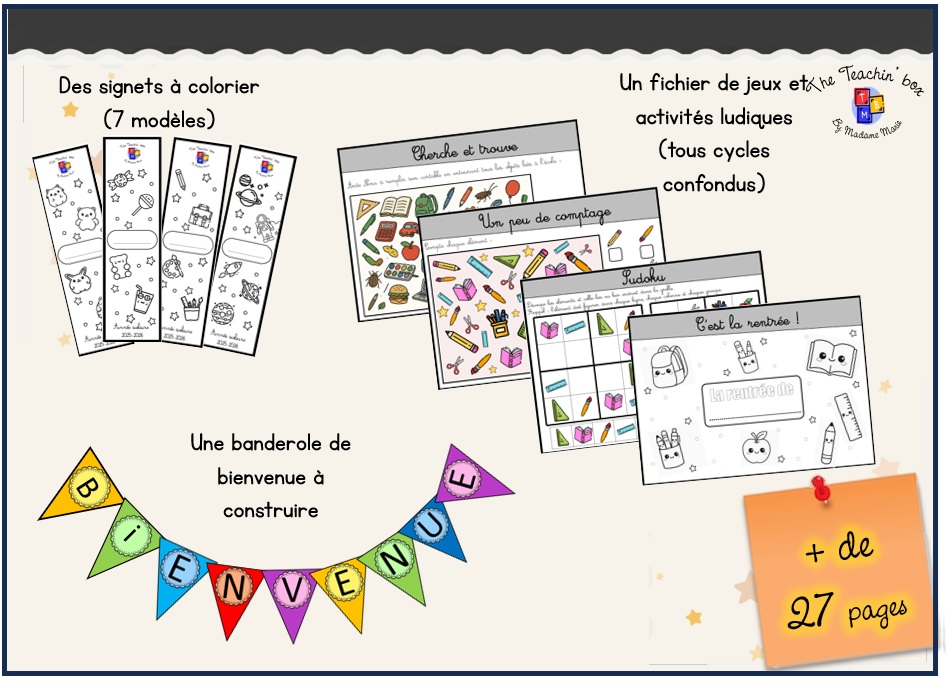 Teachin box PACK De Rentr e Cycle 2 Teachinbox teachin-box-pack-de-rentr-e-cycle-2-teachinbox